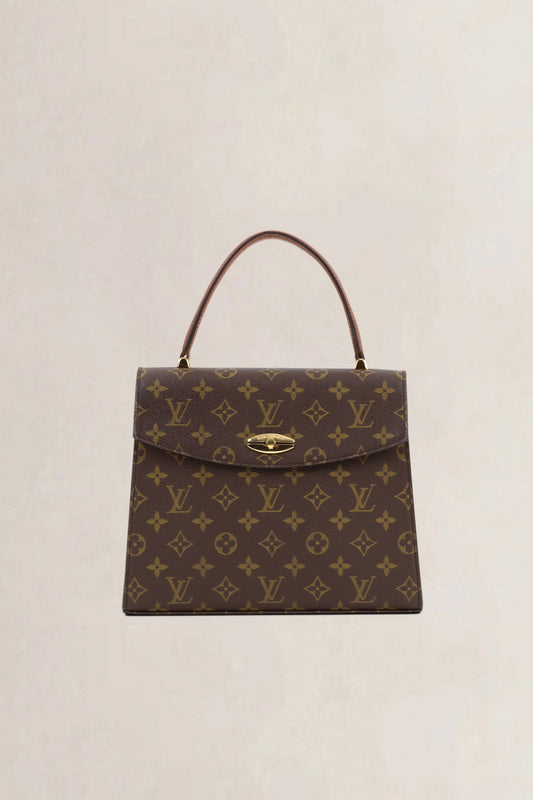 Louis Vuitton Monogram Malherbes Top Handle Bag
