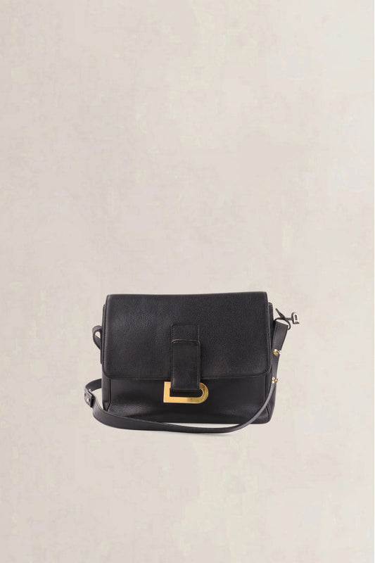 Delvaux Black Poirier Jumping Calf — vintage