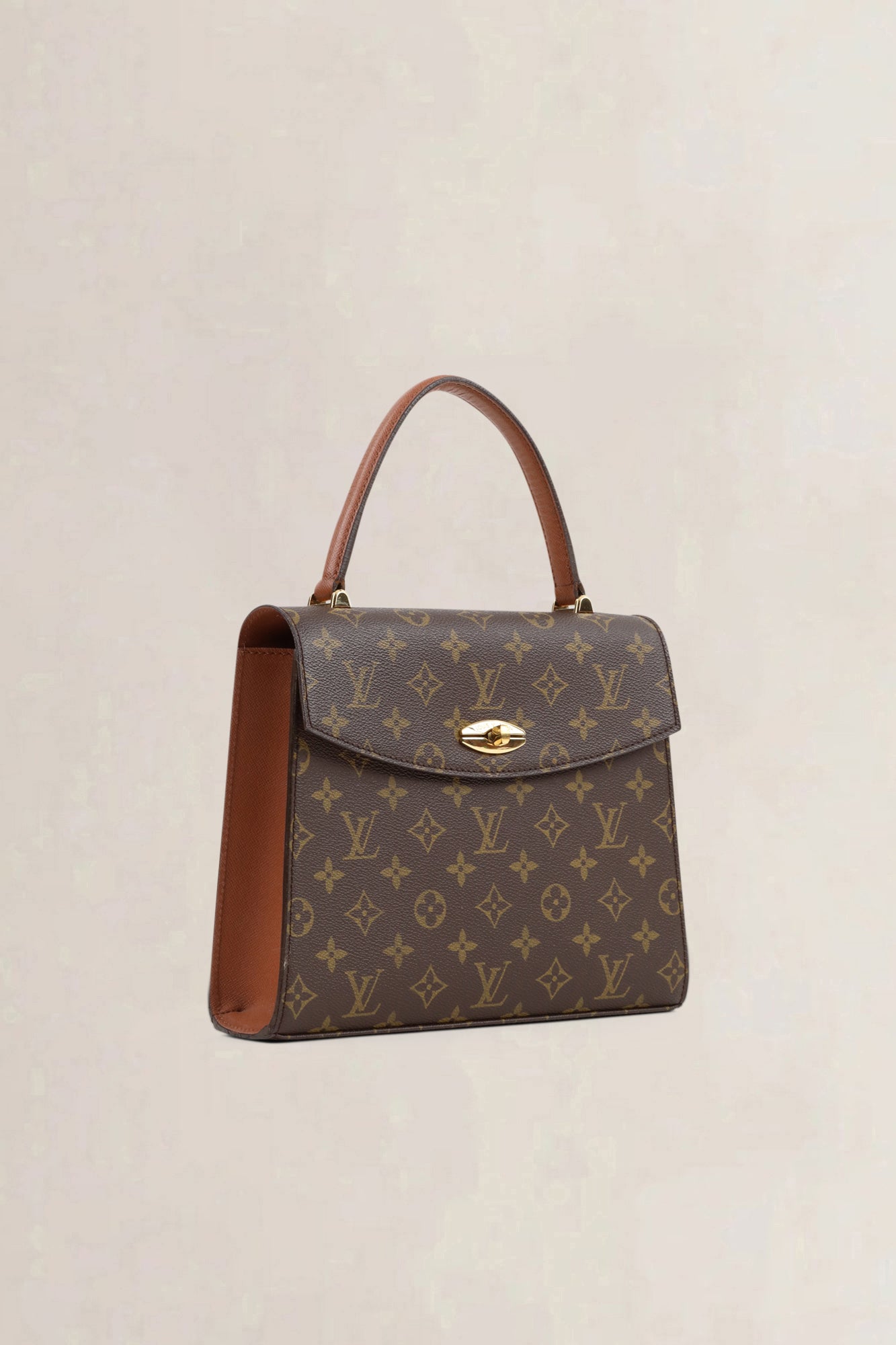 Louis Vuitton Monogram Malherbes Top Handle Bag
