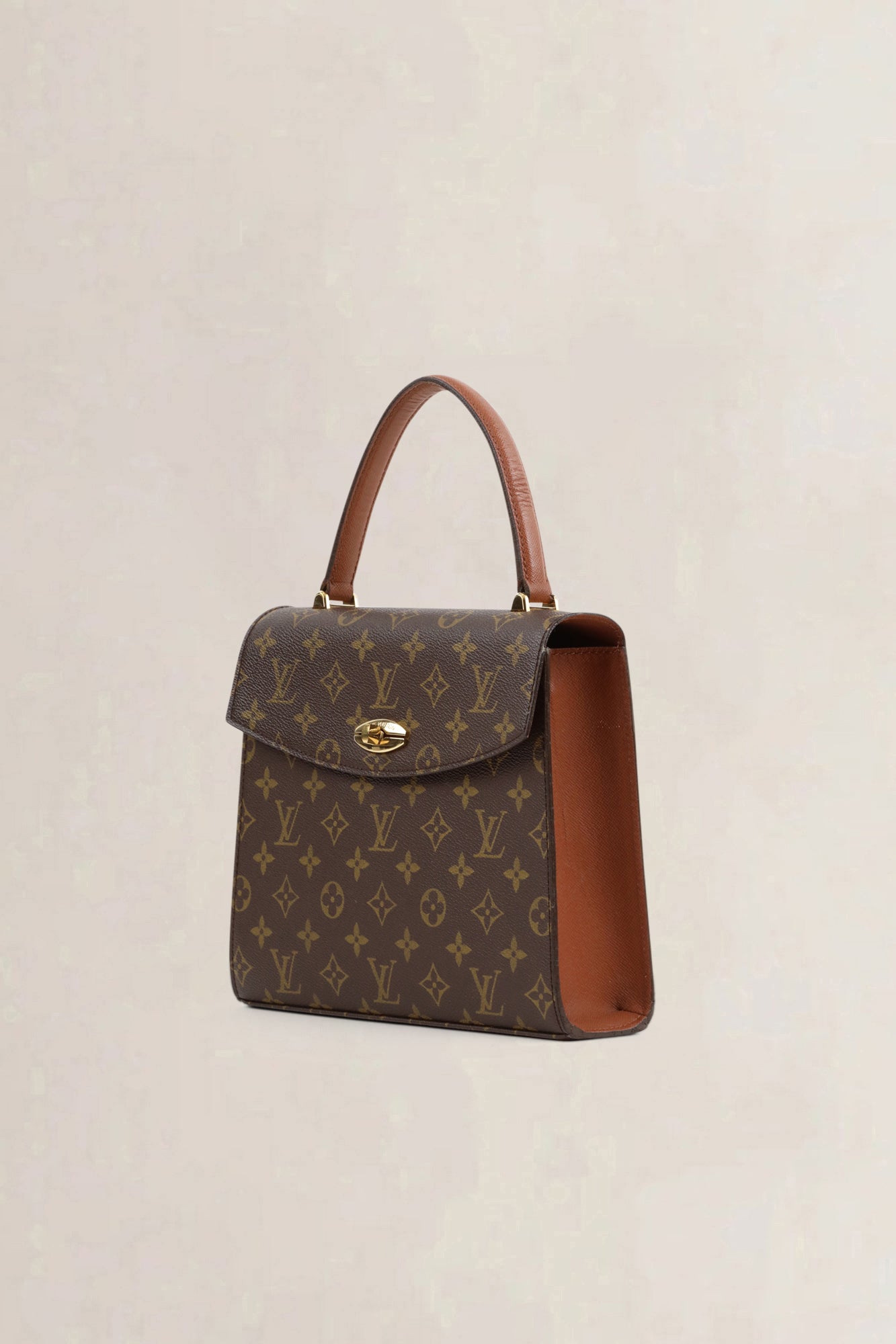 Louis Vuitton Monogram Malherbes Top Handle Bag