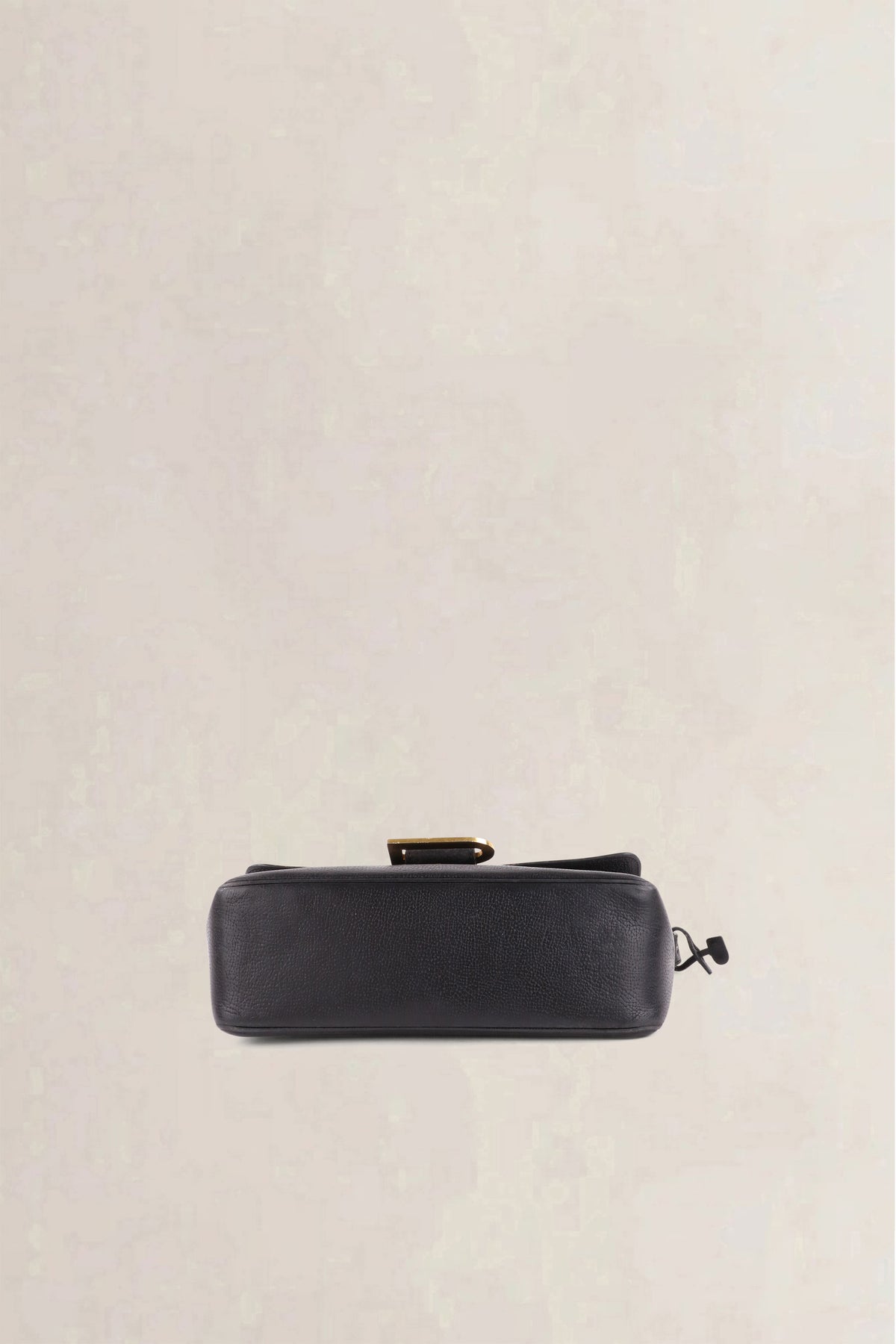 Delvaux Black Poirier Jumping Calf Crossbody Bag