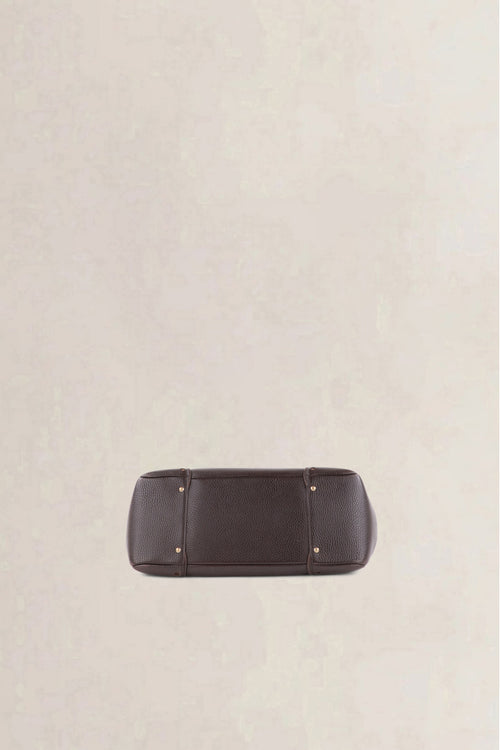 Delvaux Dark Brown Le Jacques Shoulder Bag