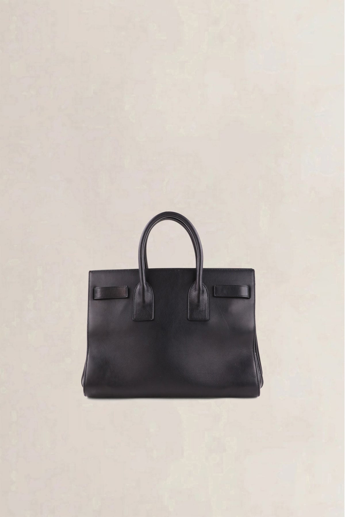 Saint Laurent Black Sac de Jour Small Top Handle Bag