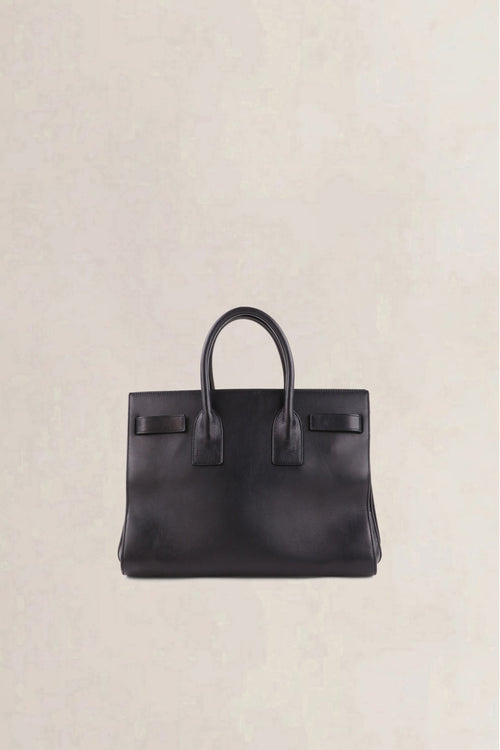 Saint Laurent Black Sac de Jour Small Top Handle Bag
