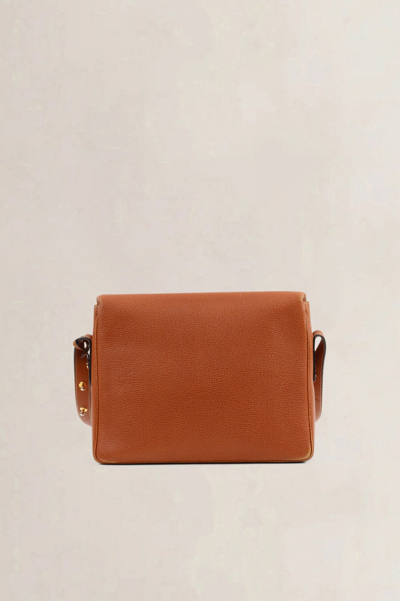 Delvaux Camel Poirier Crossbody Bag