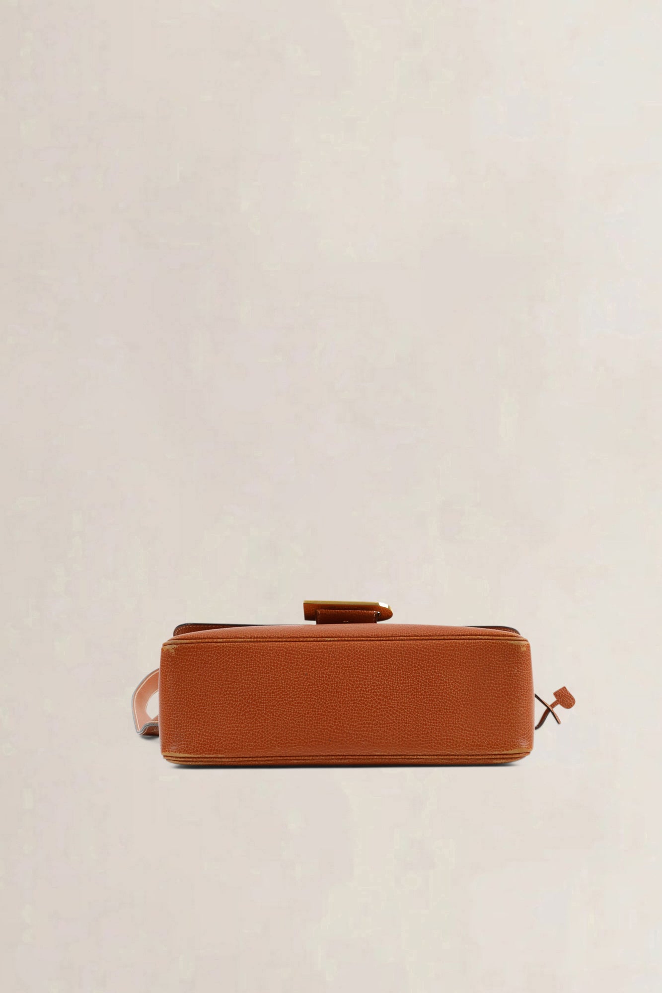 Delvaux Camel Poirier Crossbody Bag