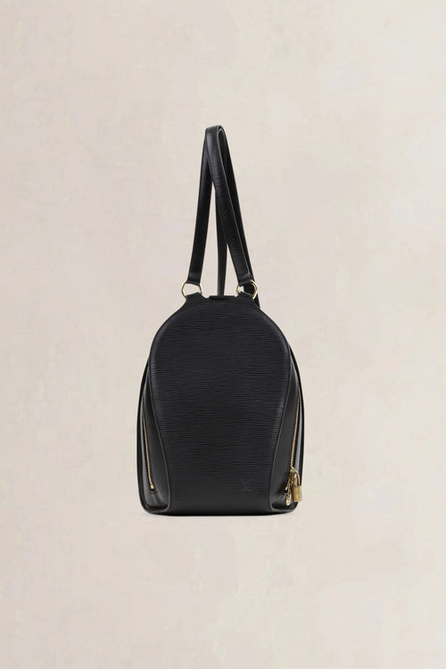 Louis Vuitton Blue Epi Gobelin Backpack