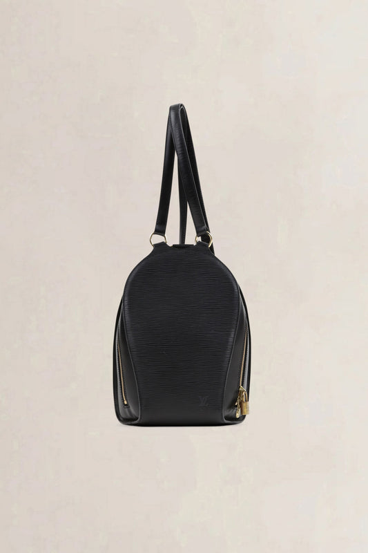 Louis Vuitton Blue Epi Gobelin Backpack