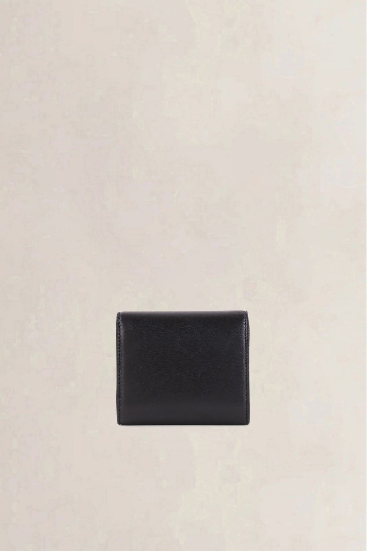 Céline Triomphe Black Trifold Wallet