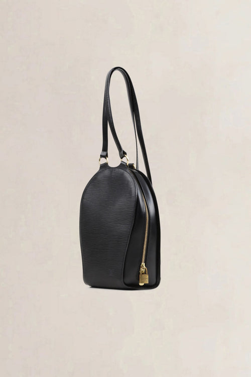 Louis Vuitton Blue Epi Gobelin Backpack