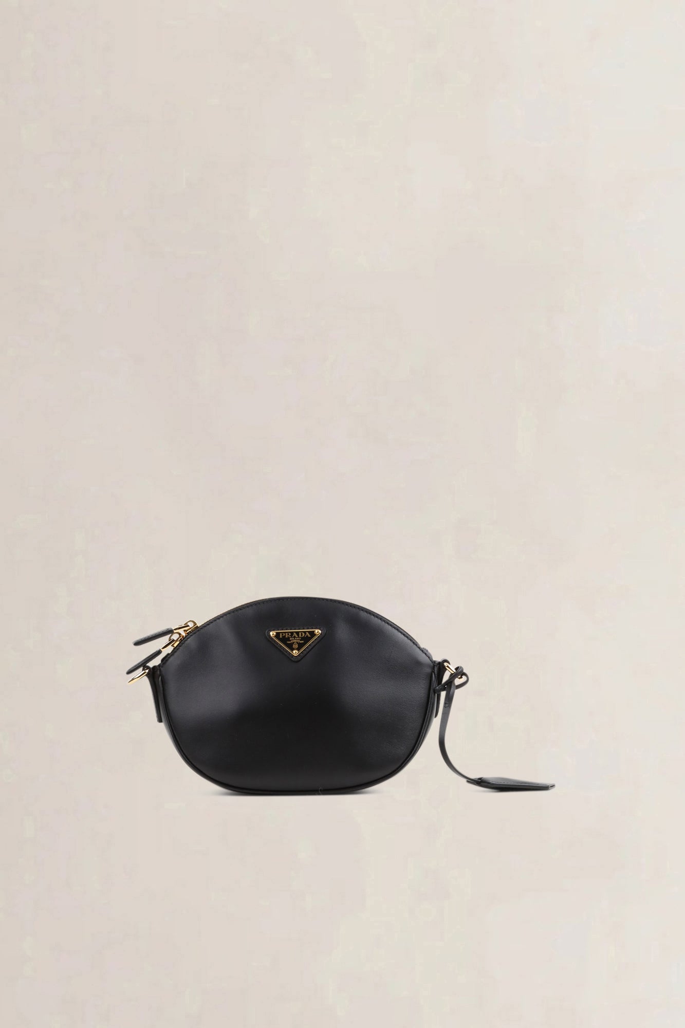Prada Black Leather Crossbody Bag