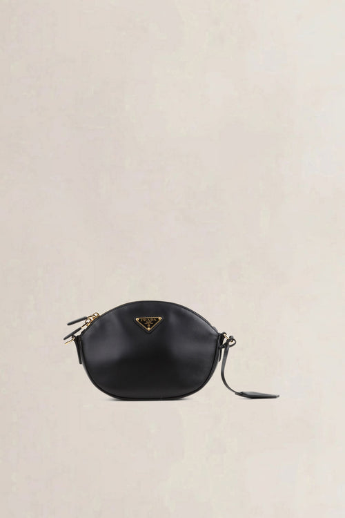 Prada Black Leather Crossbody Bag