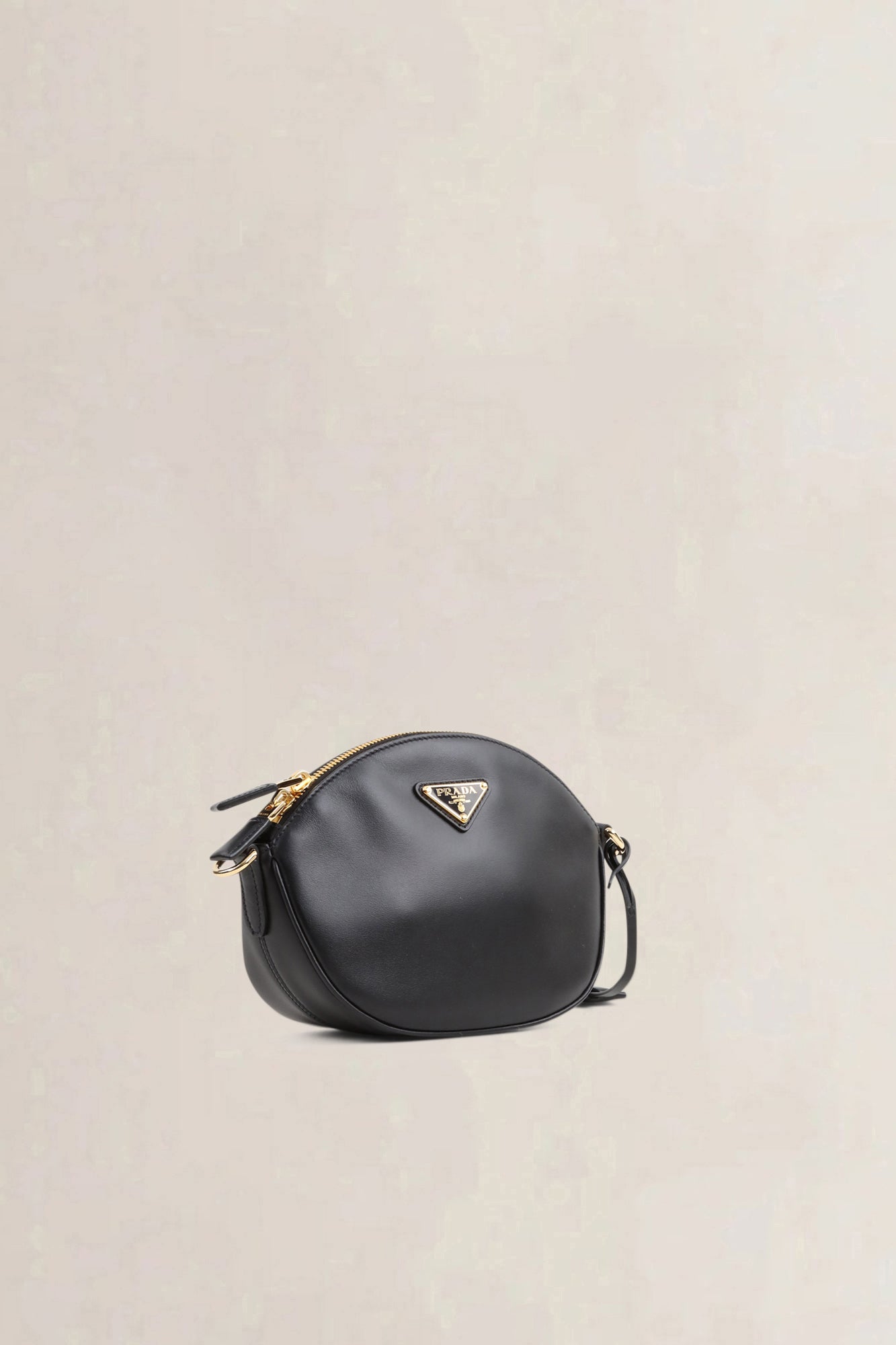 Prada Black Leather Crossbody Bag