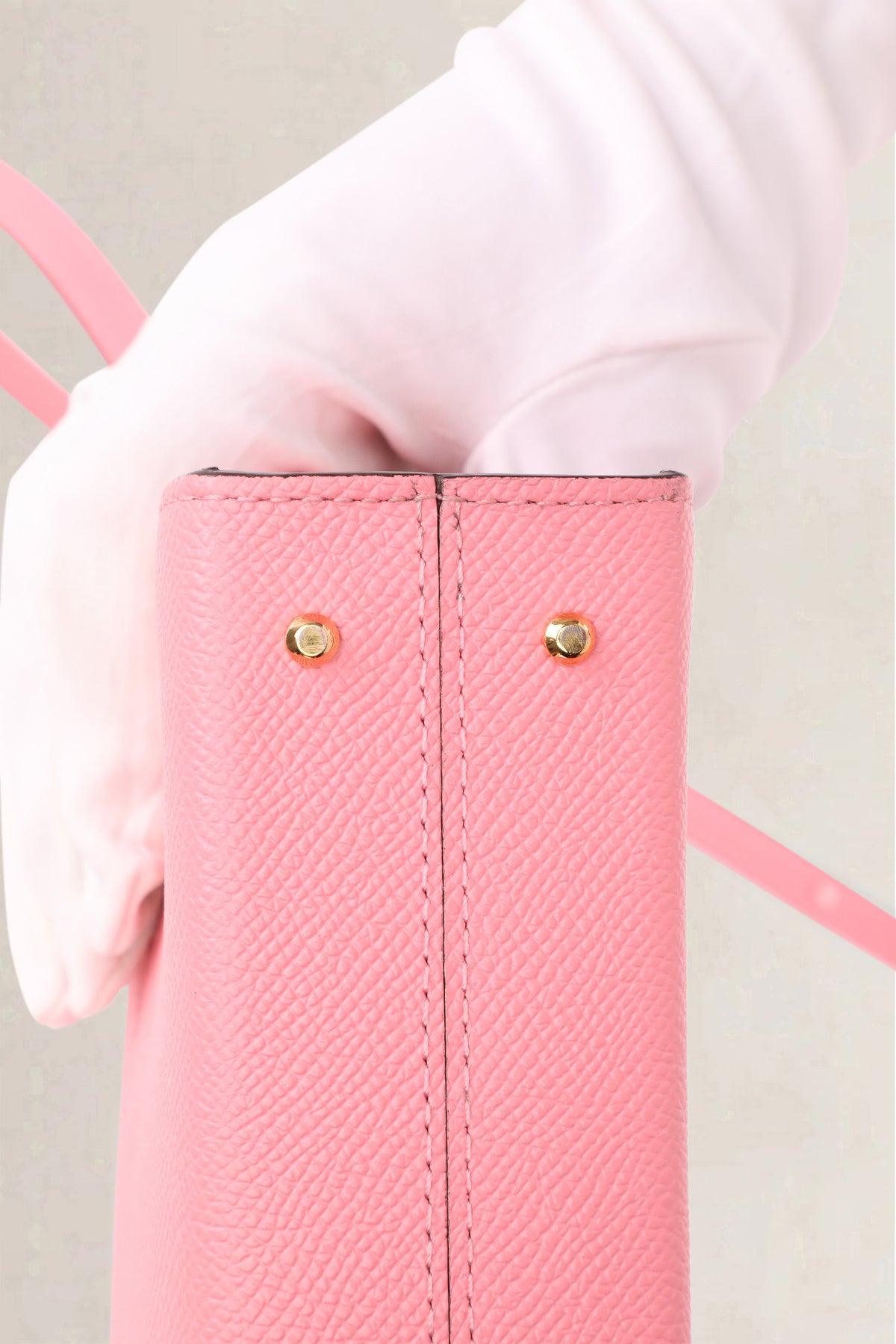 Delvaux Pink Tempête Alpina Calf Small Crossbody Bag
