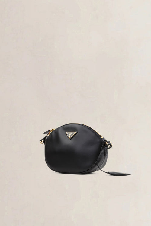 Prada Black Leather Crossbody Bag