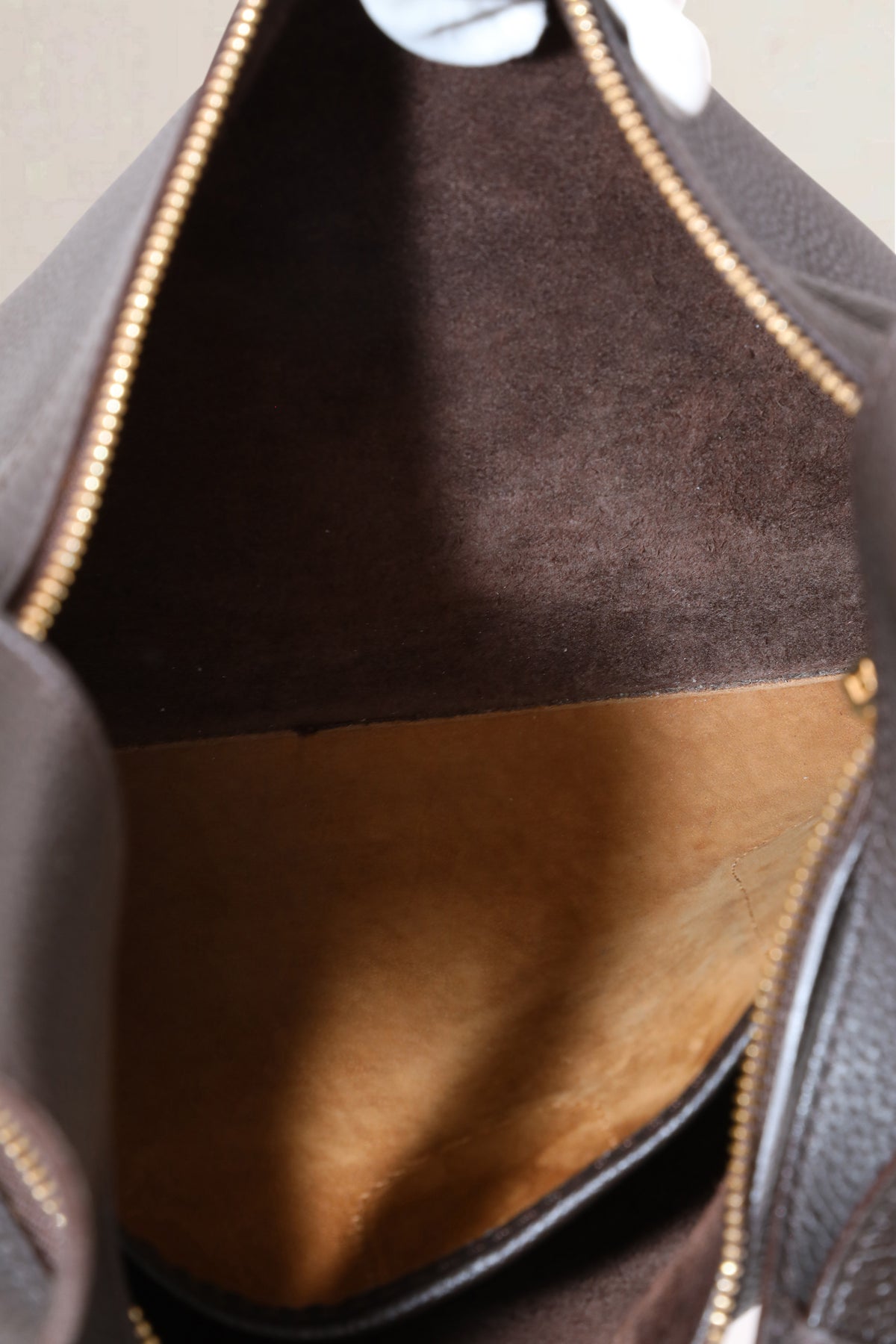 Delvaux Dark Brown Pensée Shoulder Bag