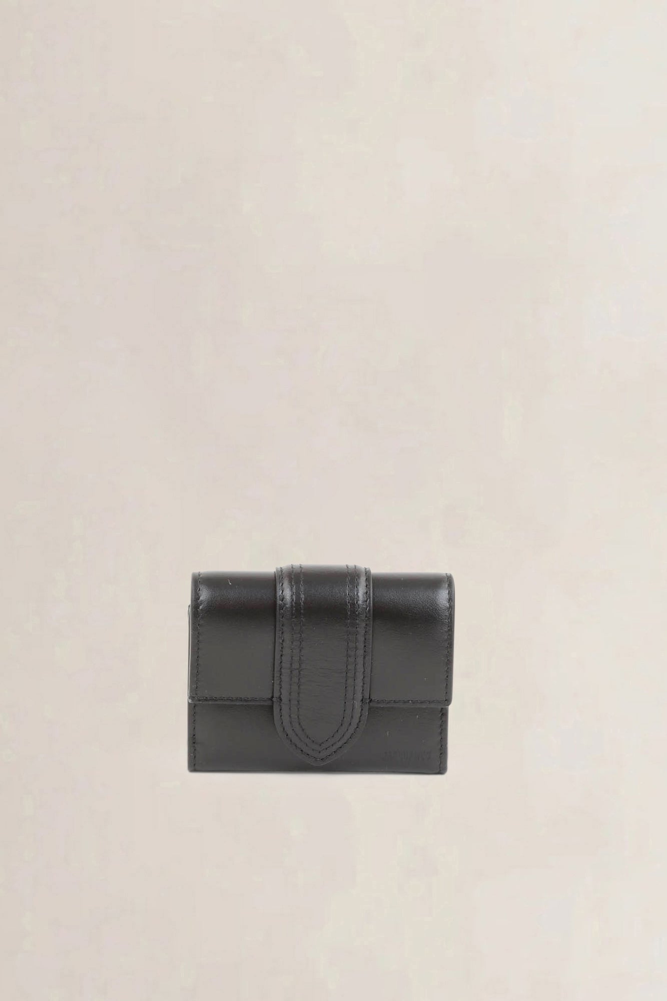 Jacquemus Black Le Compact Bambino Wallet