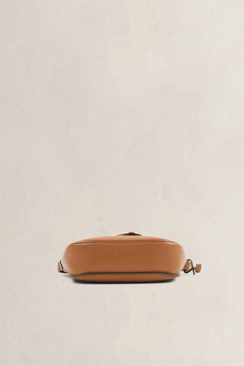 Delvaux Brown Leather Orphé Crossbody Bag