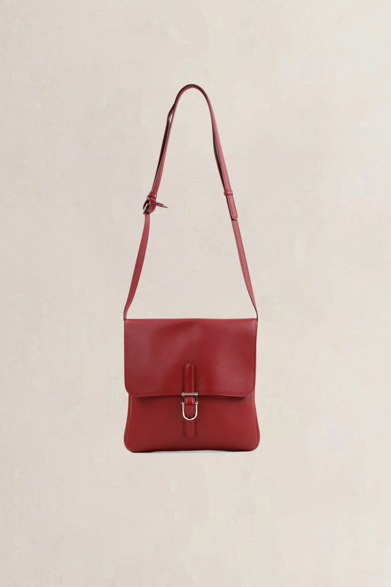 Delvaux Rosso Kot Crossbody Bag