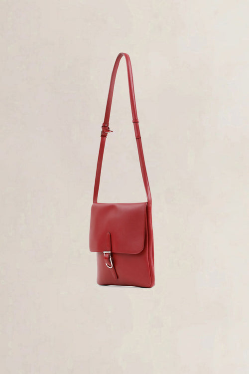 Delvaux Rosso Kot Crossbody Bag