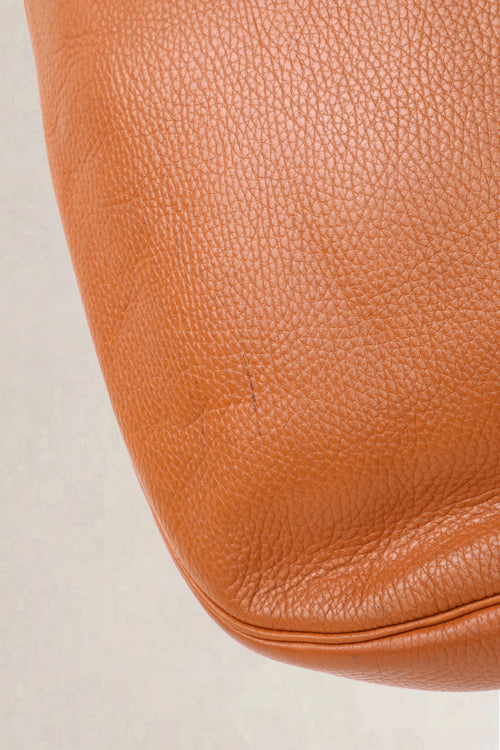 Delvaux Cognac Bannière Jumping Calf Crossbody Bag