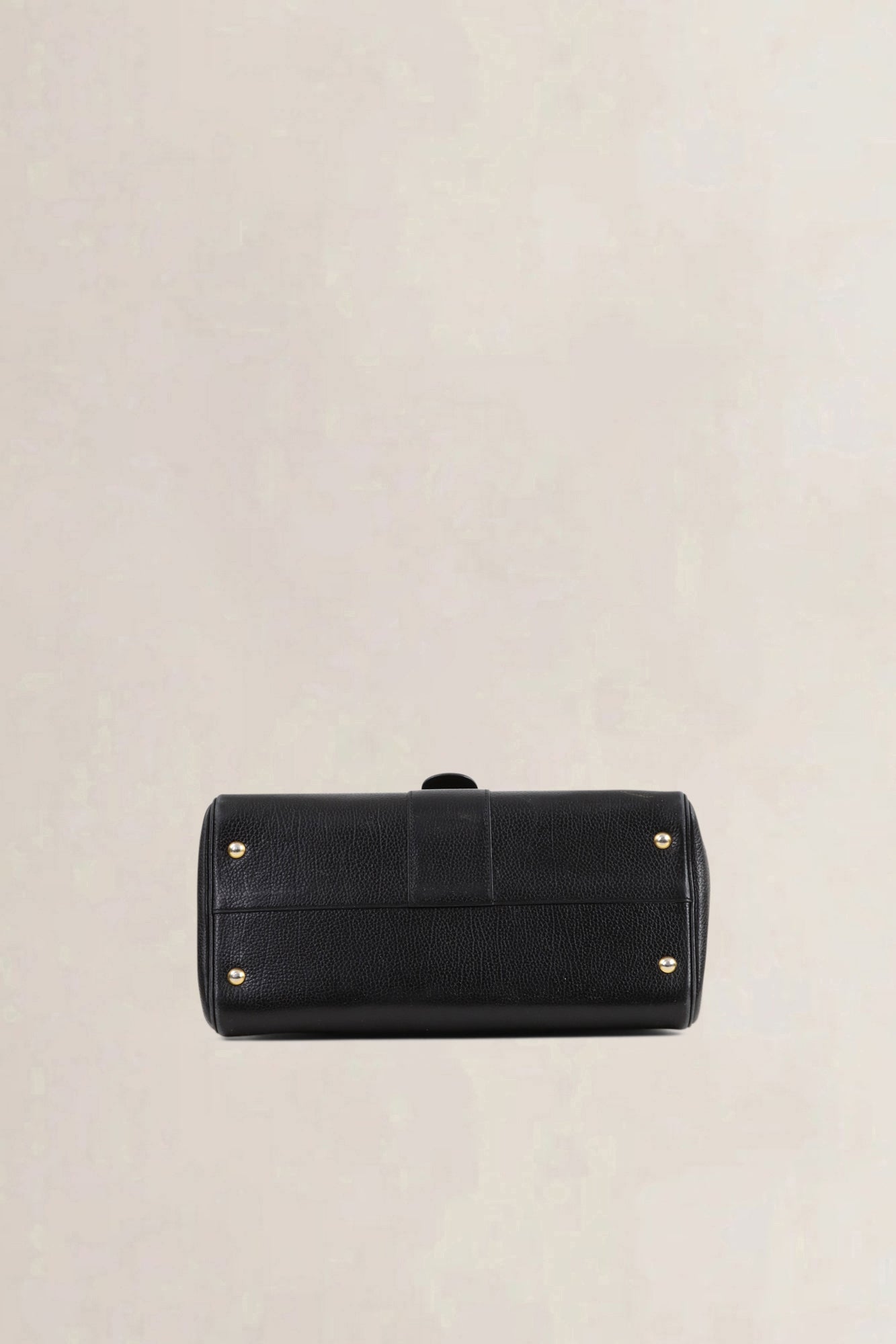 Delvaux Brillant Black MM Top Handle Bag