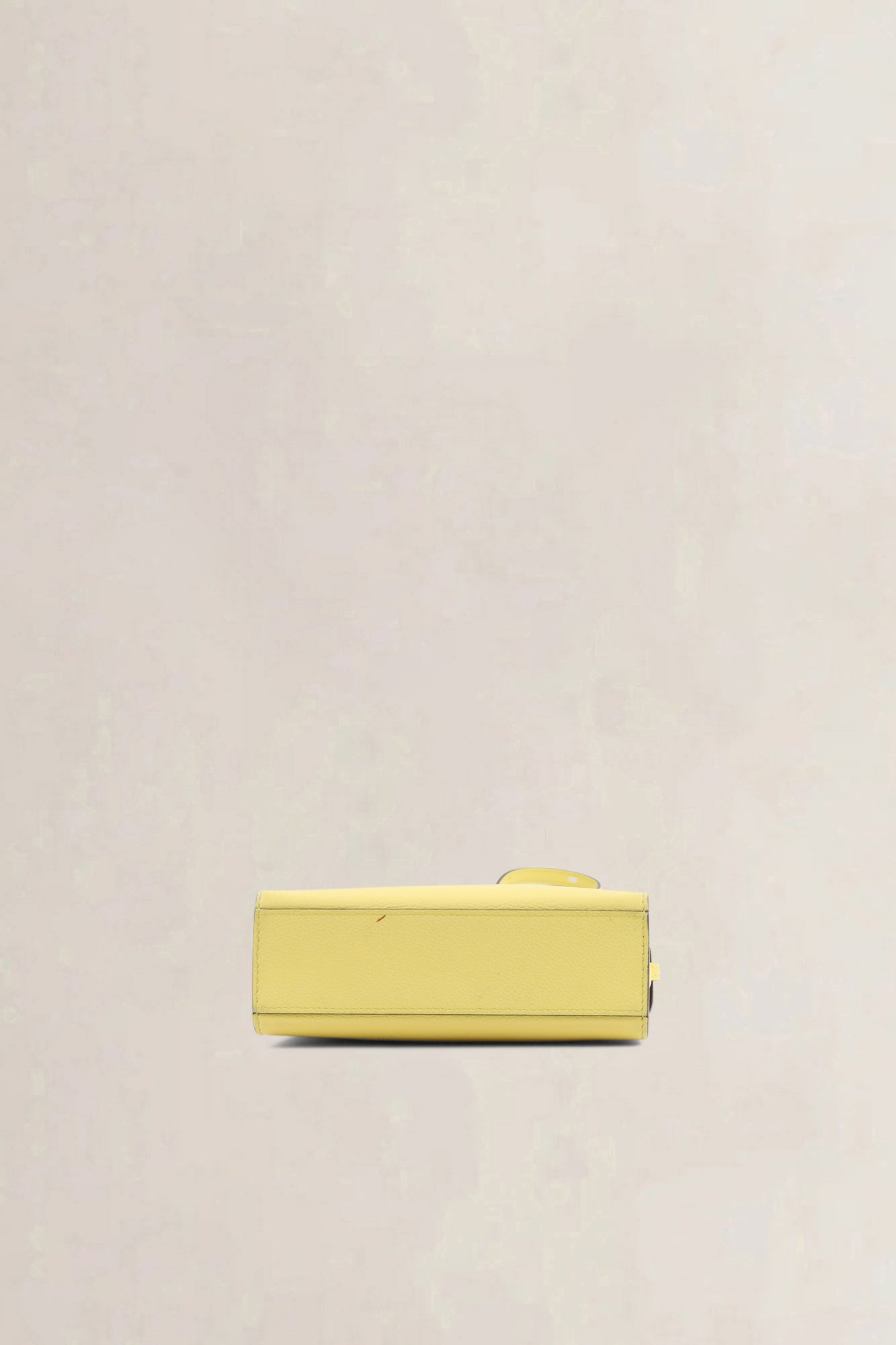 Delvaux Tempête Crush Yellow Mini Crossbody Bag