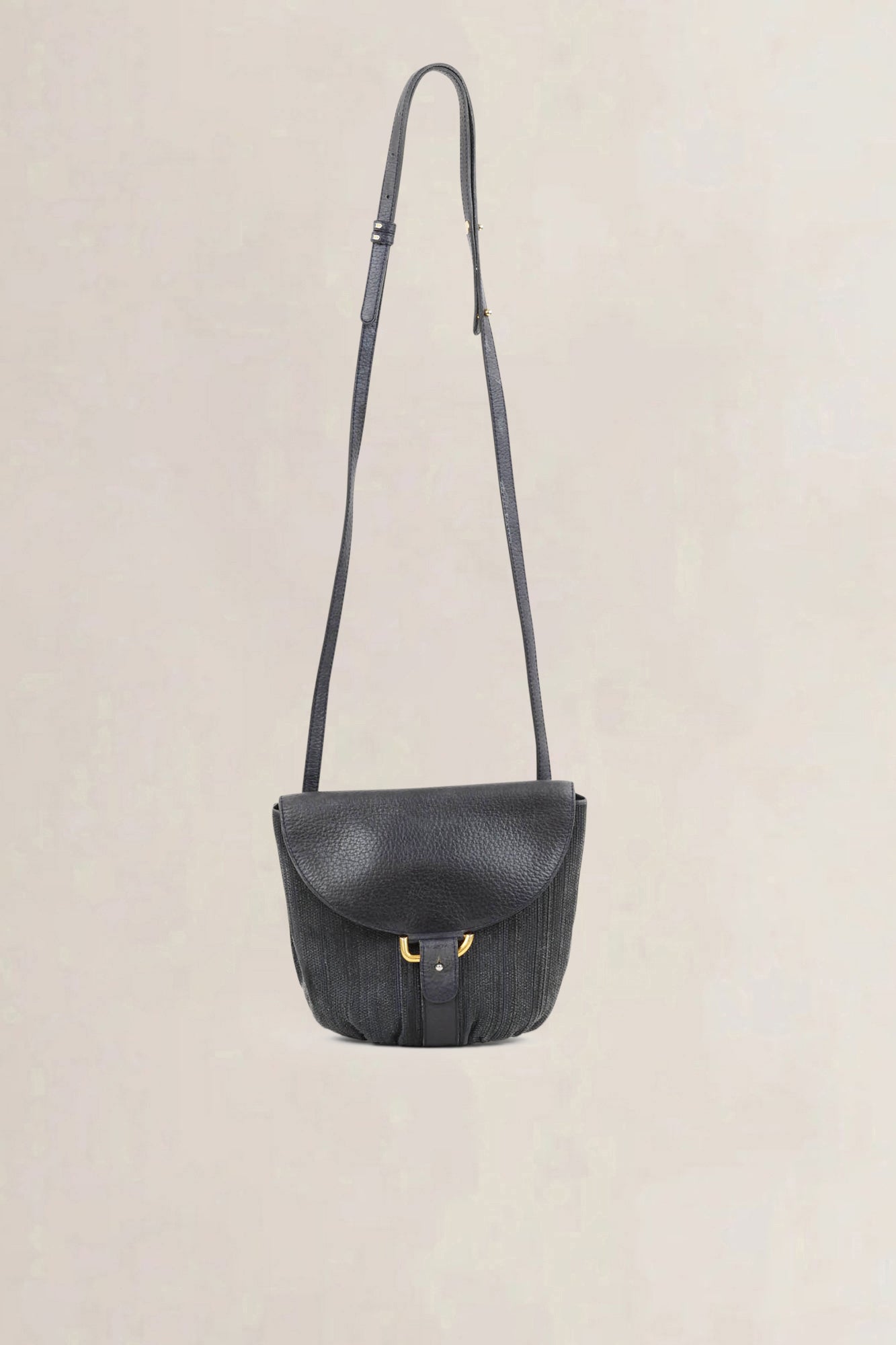 Delvaux Blue Listrac PM Crossbody Bag