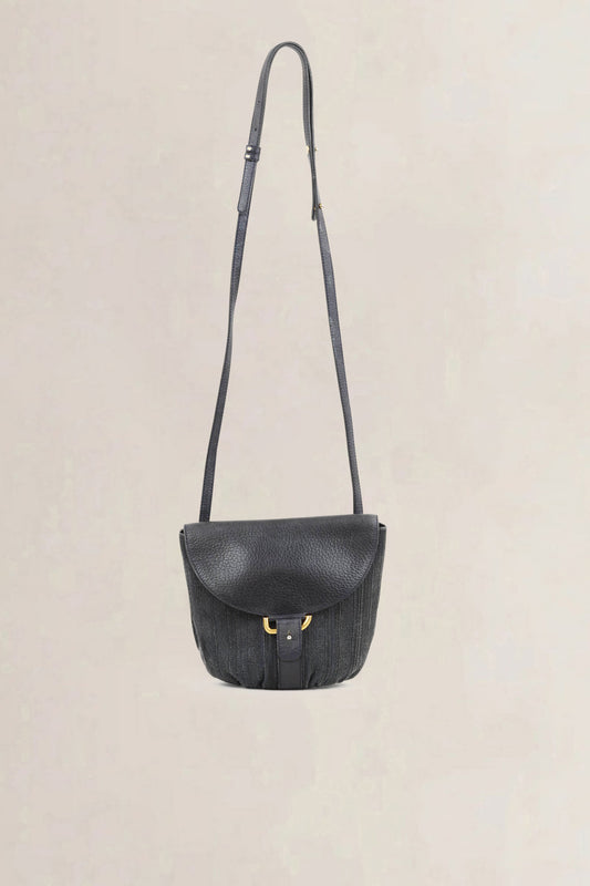 Delvaux Blue Listrac PM Crossbody Bag