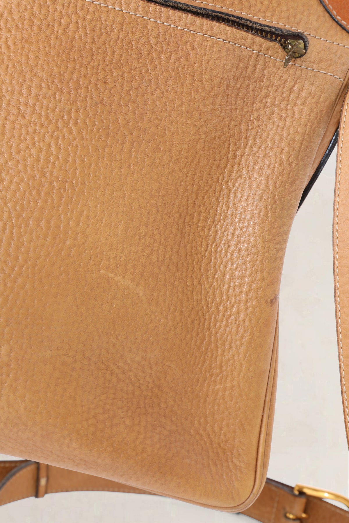 Delvaux Vintage Cognac Crossbody Bag