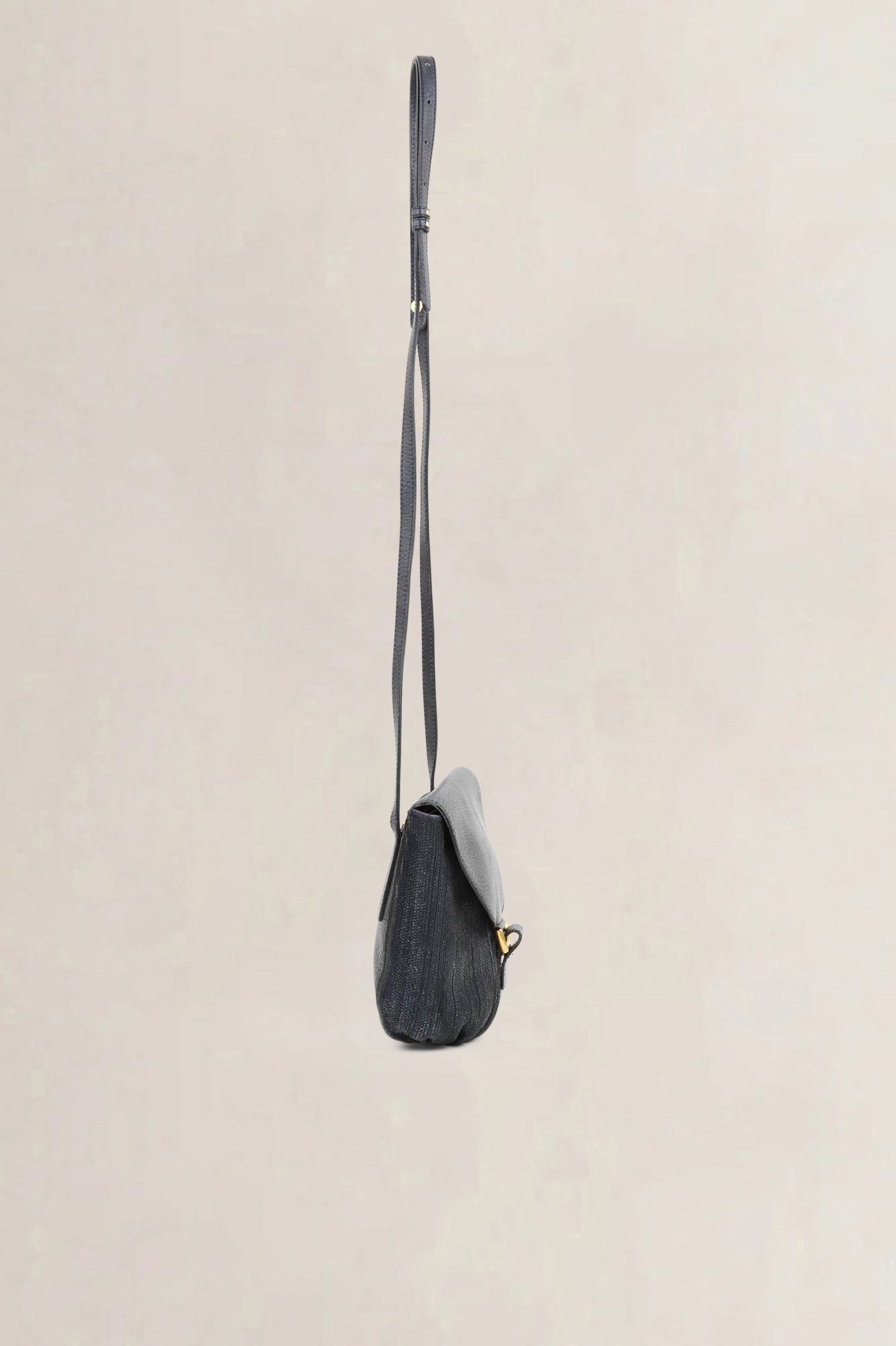 Delvaux Blue Listrac PM Crossbody Bag
