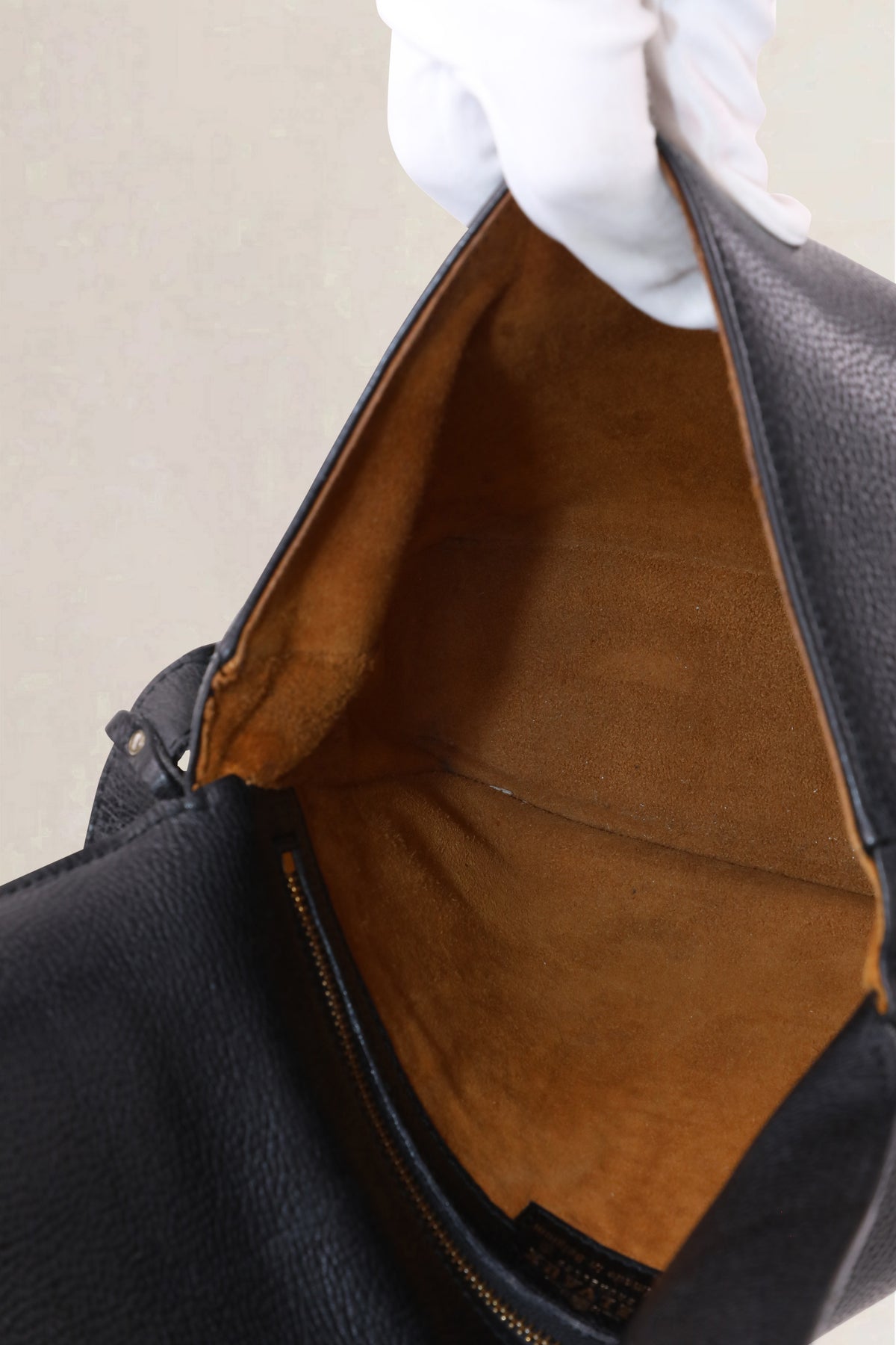 Delvaux Black Poirier Jumping Calf Crossbody Bag