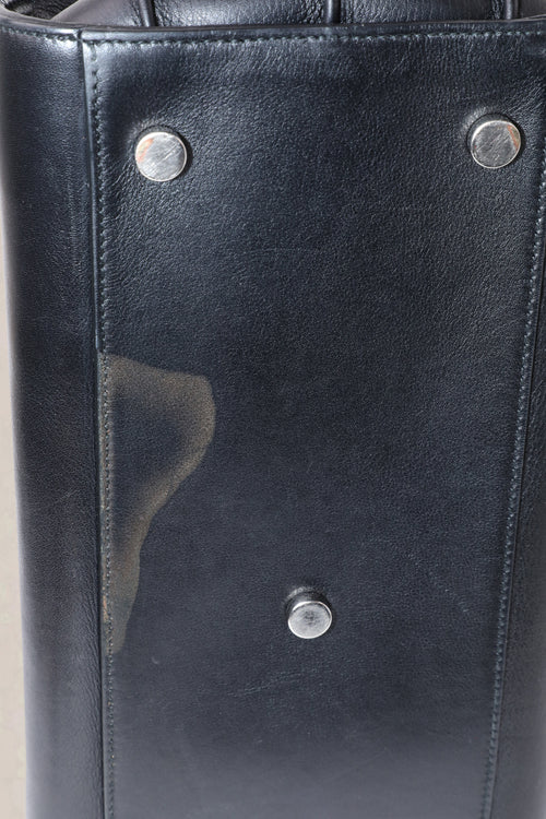 Saint Laurent Black Sac de Jour Small Top Handle Bag
