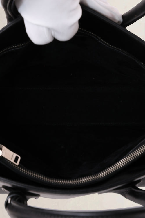 Saint Laurent Black Sac de Jour Small Top Handle Bag