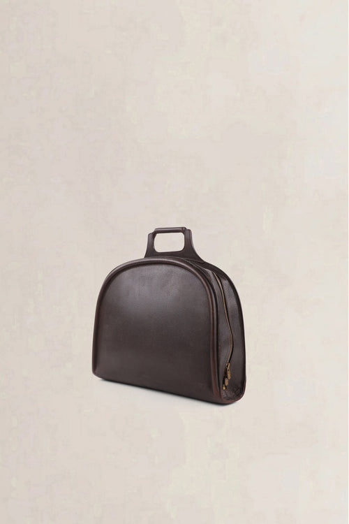 Delvaux Vintage Dark Brown Jumping Calf Backpack