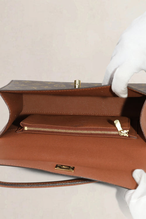 Louis Vuitton Monogram Malherbes Top Handle Bag