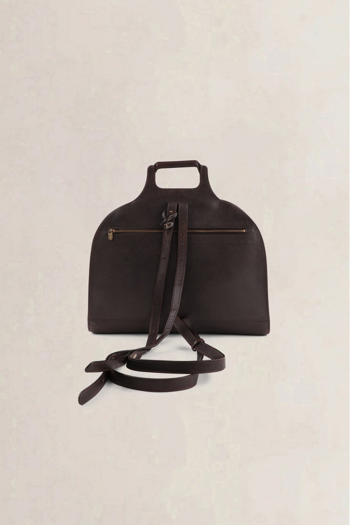 Delvaux Vintage Dark Brown Jumping Calf Backpack