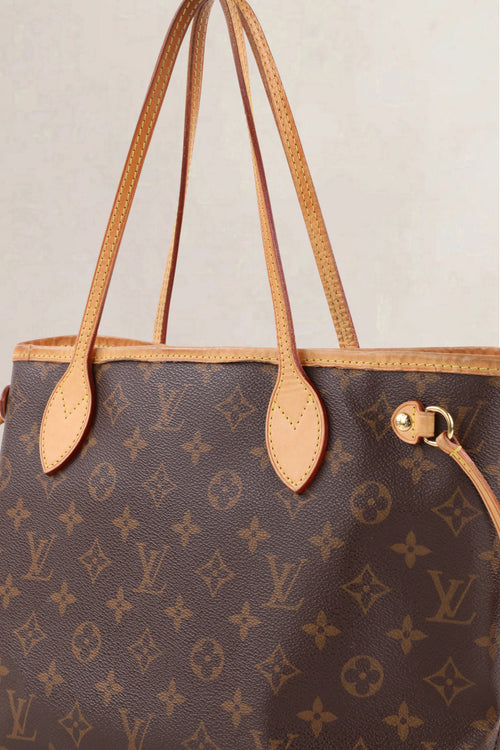 Louis Vuitton Brown Neverfull Monogram PM Shoulder Bag