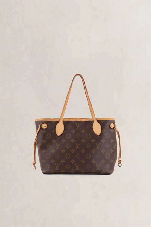 Louis Vuitton Brown Neverfull Monogram PM Shoulder Bag