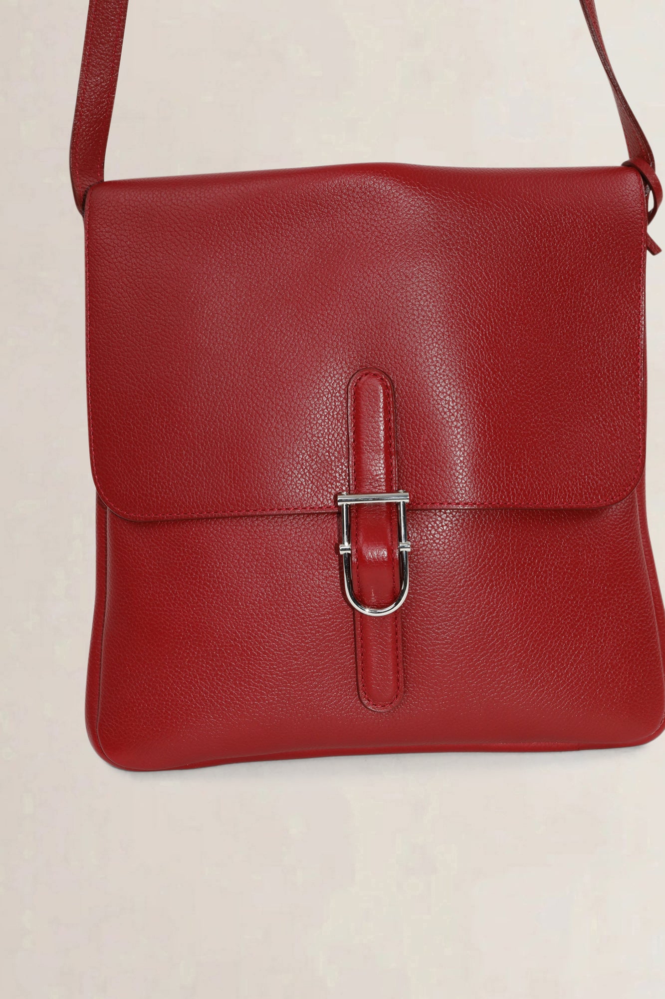 Delvaux Rosso Kot Crossbody Bag