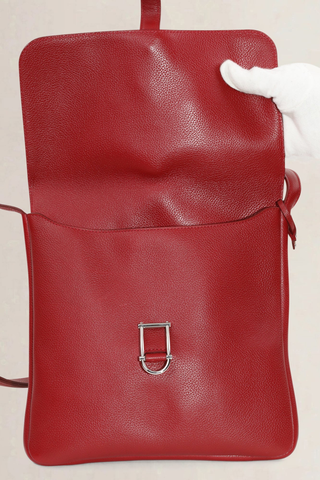 Delvaux Rosso Kot Crossbody Bag