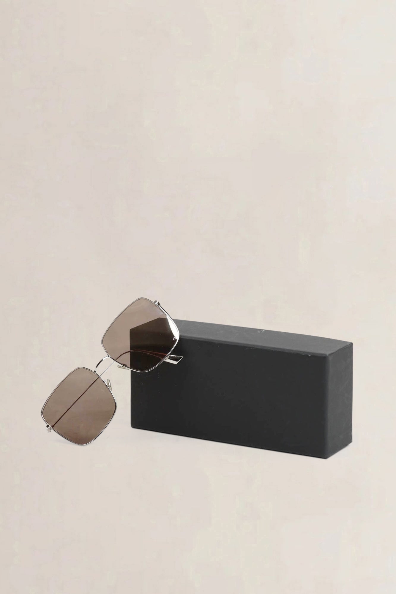 Christian Dior Silver Frame Sunglasses