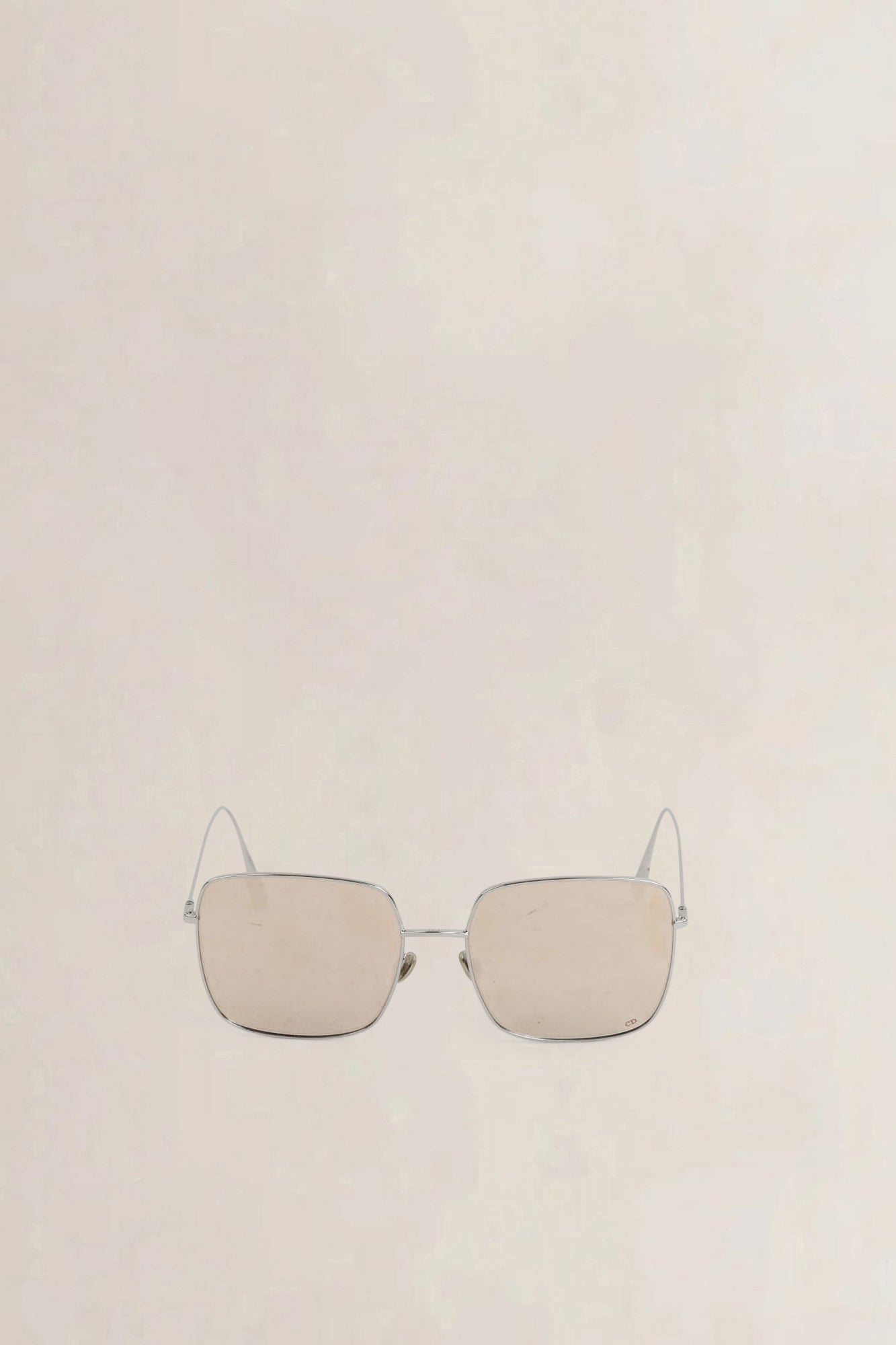 Christian Dior Silver Frame Sunglasses