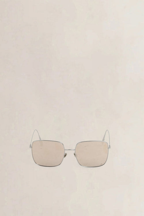 Christian Dior Silver Frame Sunglasses