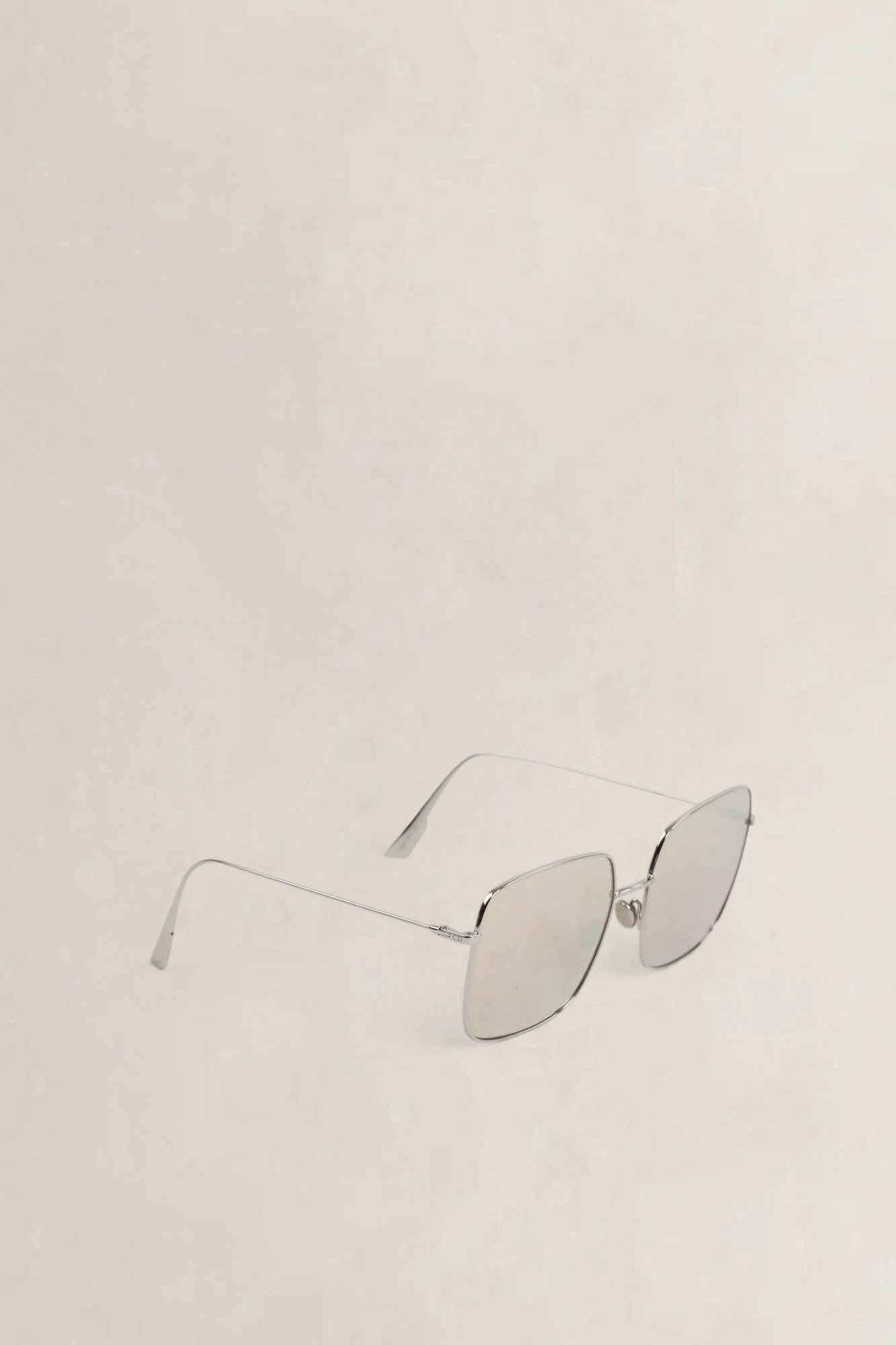 Christian Dior Silver Frame Sunglasses