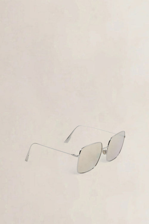 Christian Dior Silver Frame Sunglasses