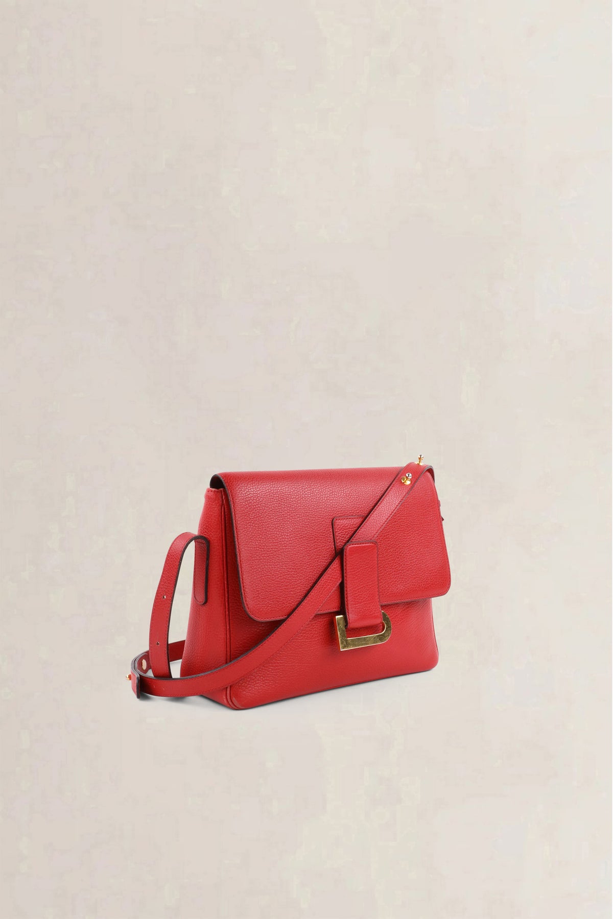 Delvaux Red Poirier Crossbody Bag