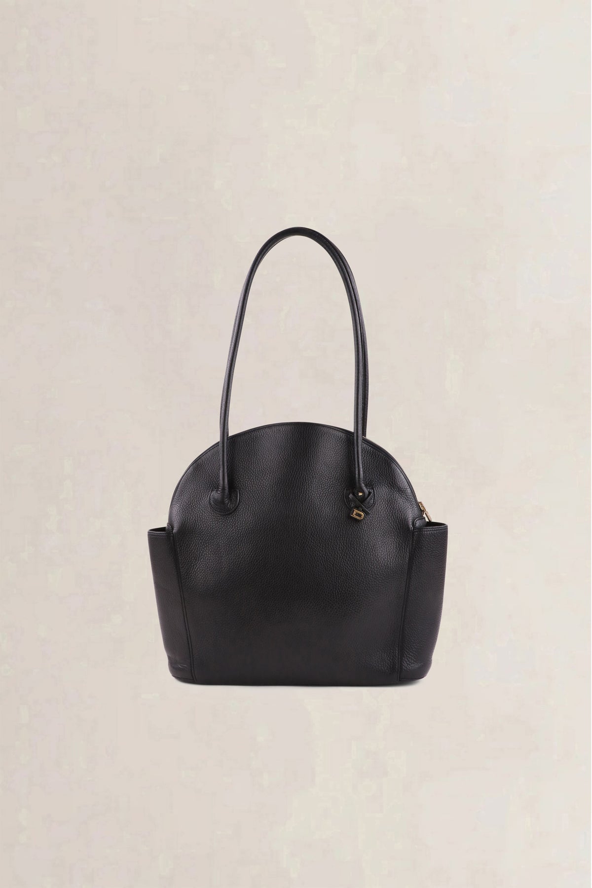 Delvaux Black Mousson Shoulder Bag