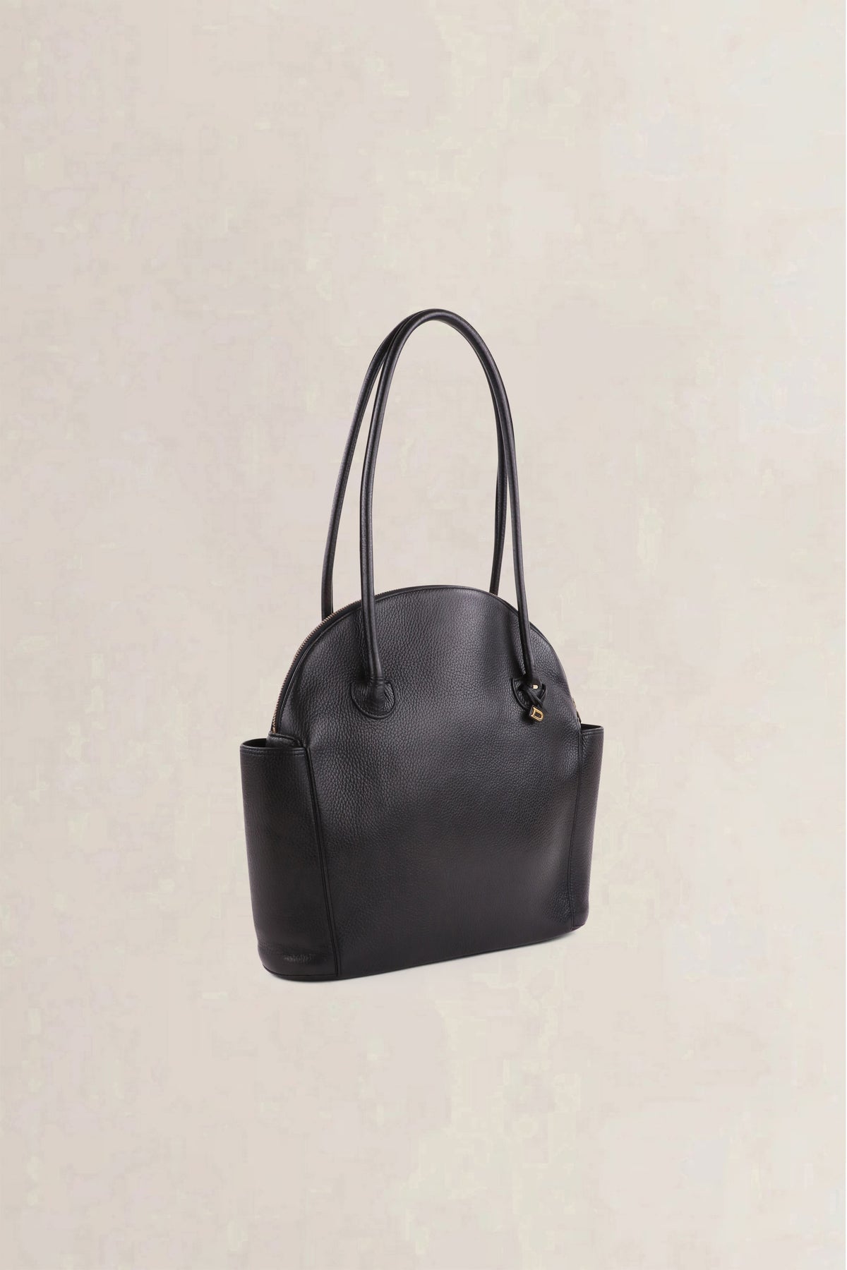 Delvaux Black Mousson Shoulder Bag