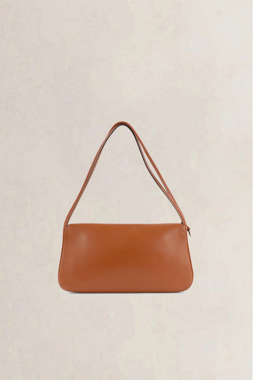 Delvaux Cognac Shoulder Bag